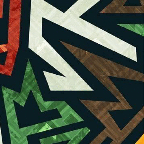 GEOMETRIC MOBILE STICKER