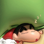 SHINCHAN MOBILE STICKER
