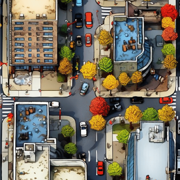 HOME MAP MOBILE STICKER