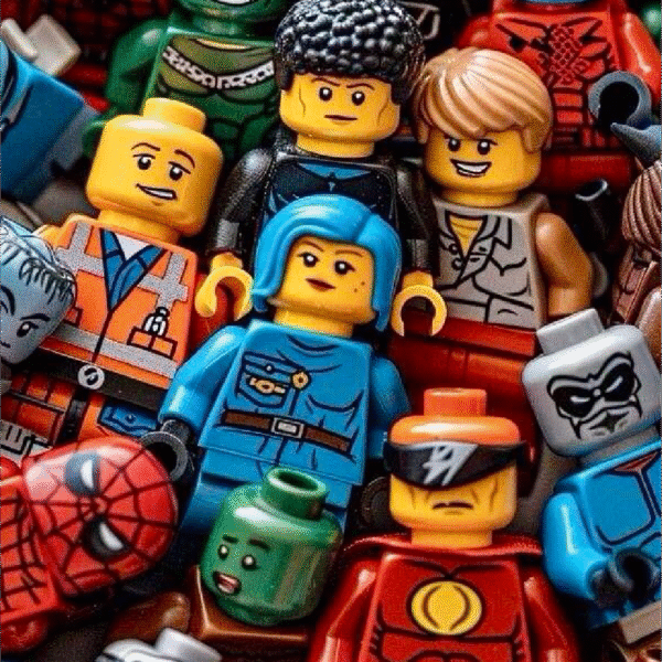 MINIFIGURE MOBILE STICKER