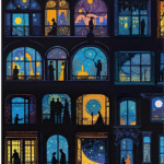 NIGHT SKIES MOBILE STICKER