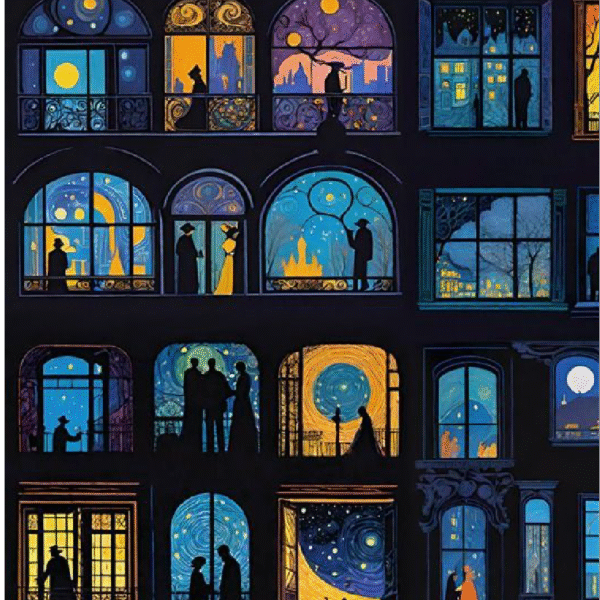 NIGHT SKIES MOBILE STICKER