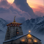 KEDARNATH TEMPLE MOBILE STICKER