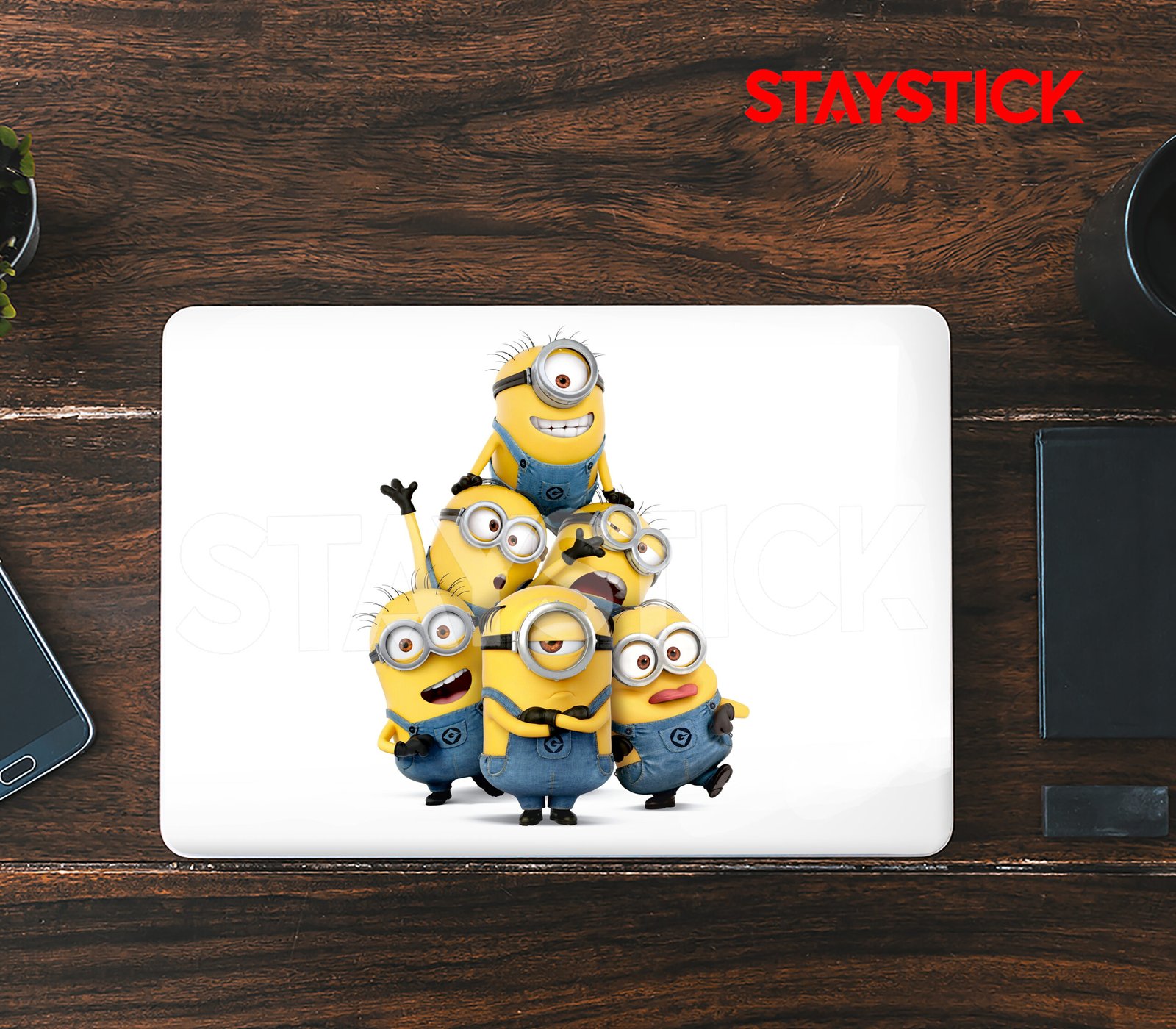 MOC 1 MINIONS LAPTOP SKIN STICKER - Image 1