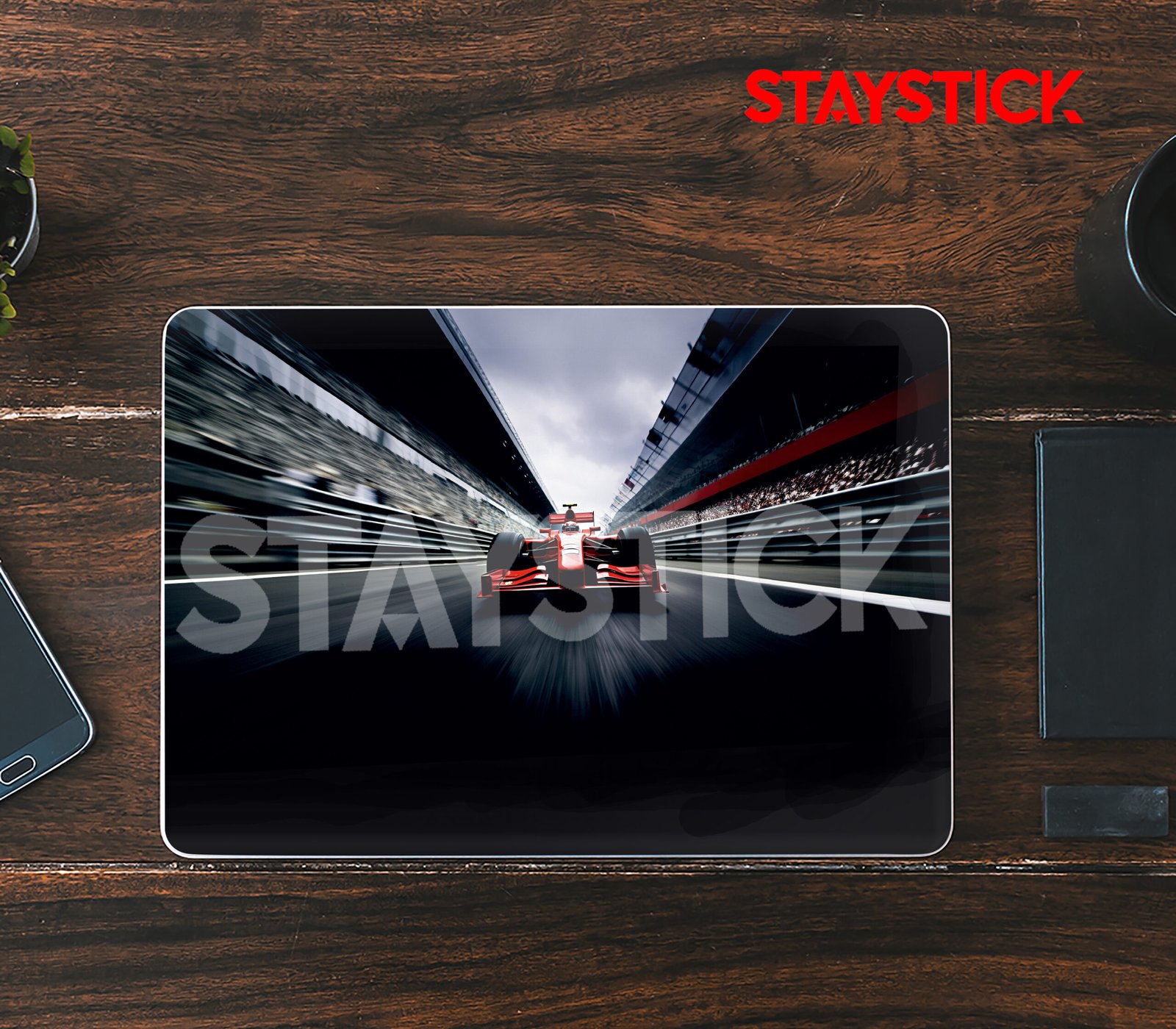 MOC 1 CAR 4 LAPTOP SKIN STICKER - Image 1