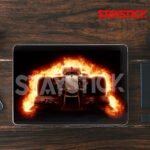 CAR 5 LAPTOP SKIN STICKER