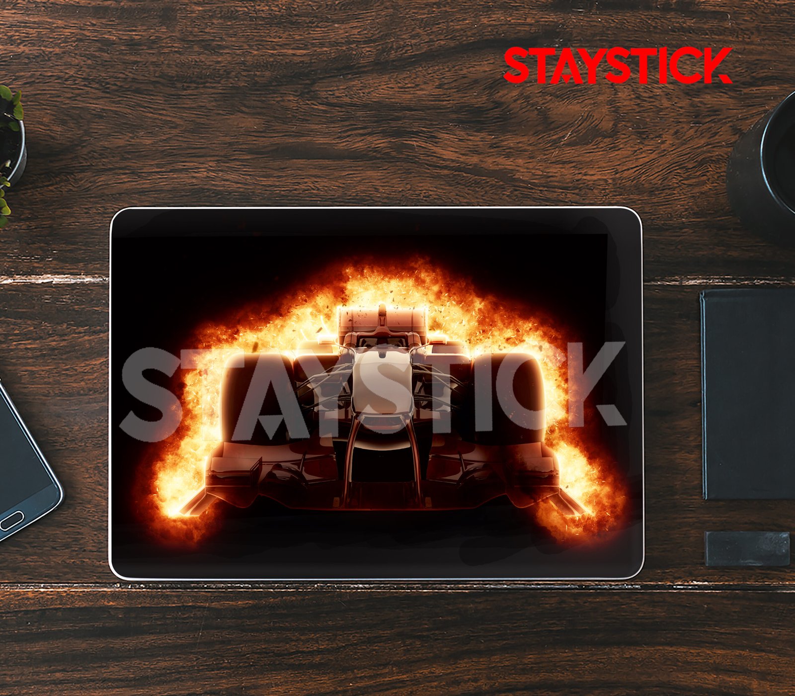 MOC 1 CAR 5 LAPTOP SKIN STICKER - Image 1