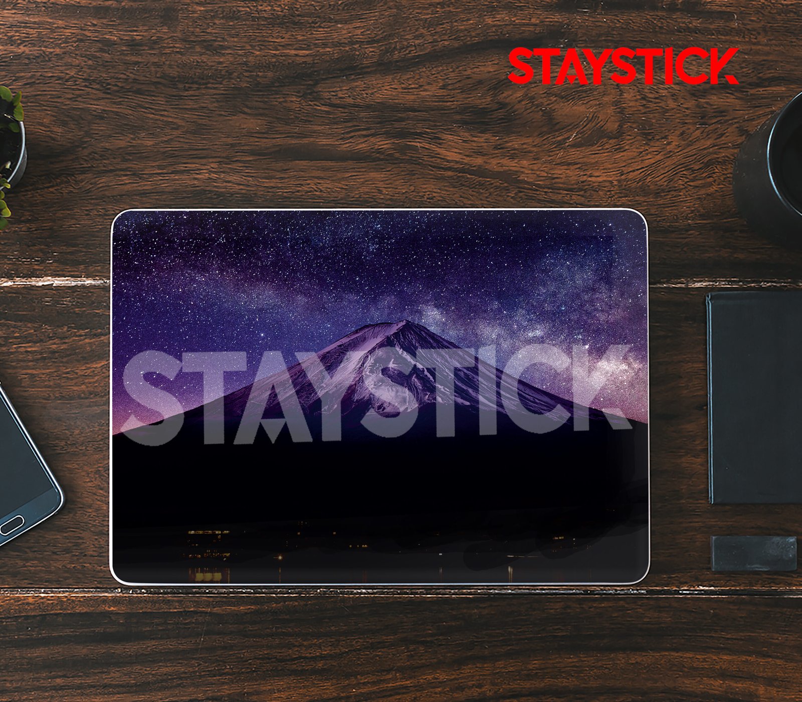 MOC 1 NIGHT MOUNTAIN LAPTOP SKIN STICKER - Image 1