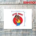 Aiyer anna funny cartoon sticker