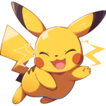 PIKACHU STICKER