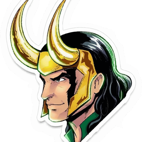 FACE CARTOON STICKER