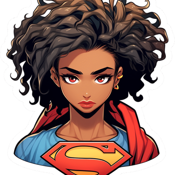 CARTOON FACE STICKER