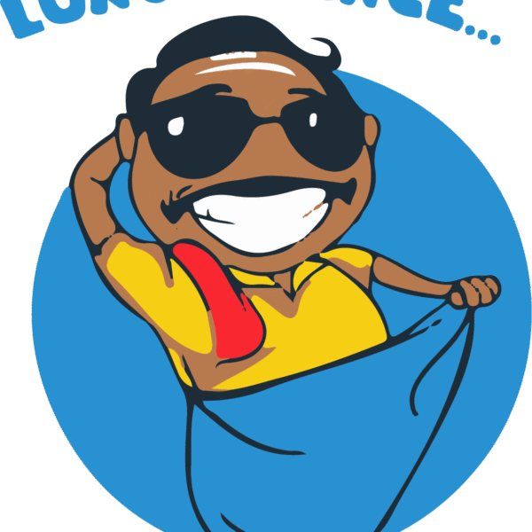 LUNGI DANCE FUNNY CARTOON STICKER
