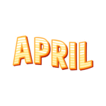APRIL STICKER