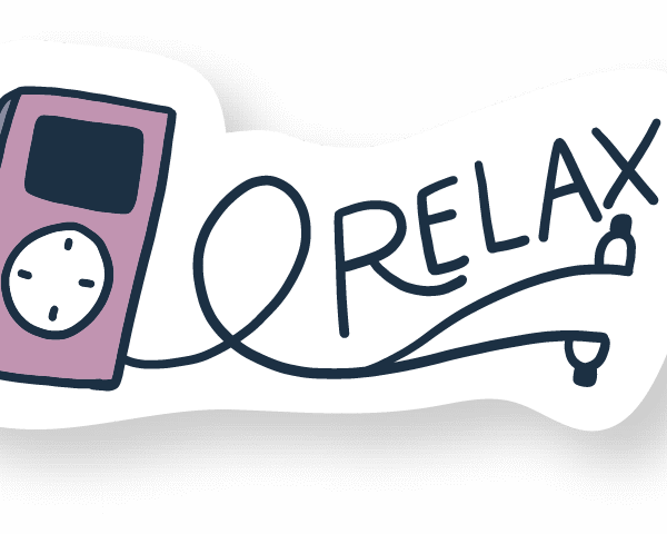 RELAX STICKER