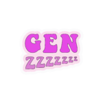 GENZZ STICKER