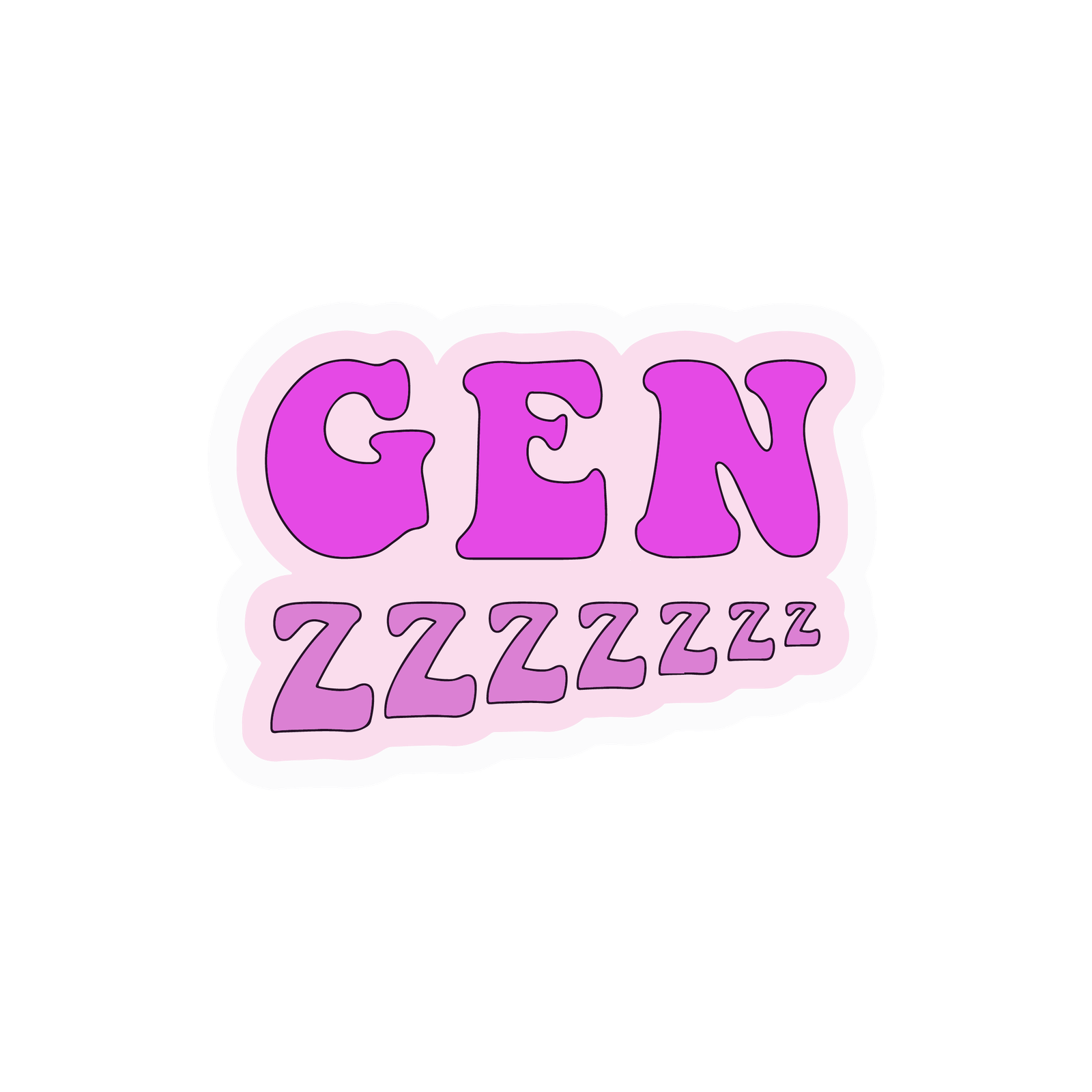 SS375541 GENZZ STICKER - Image 1