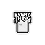 CTRL LIFE STICKER