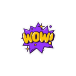WOW STICKER