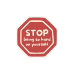 STOP STICKER