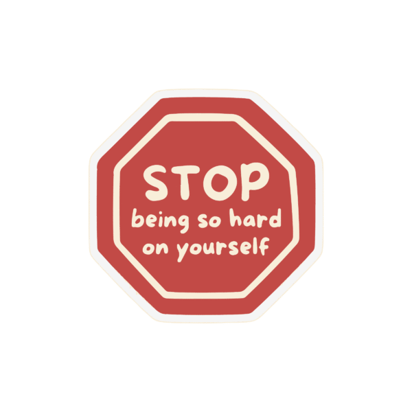 STOP STICKER