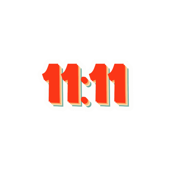 11:11 STICKER