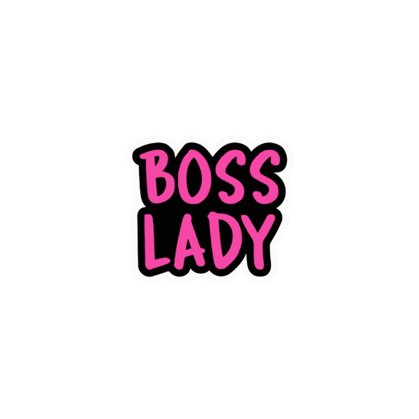 BOSS LADY STICKER
