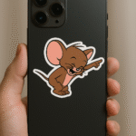 JERRY CARTOON STICKER