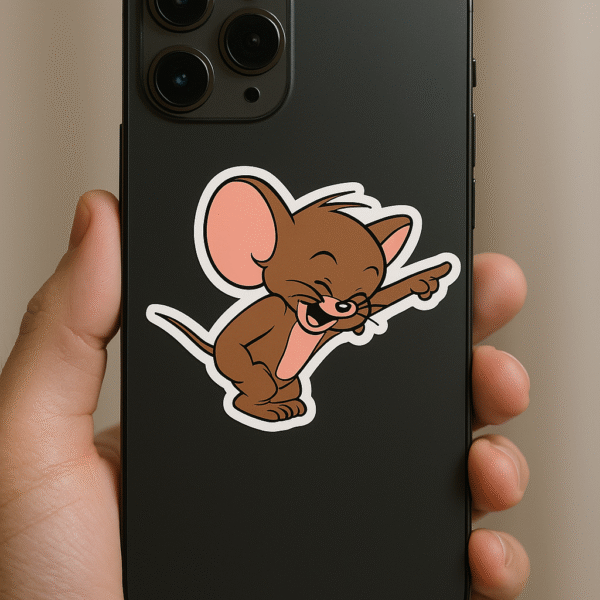 JERRY CARTOON STICKER