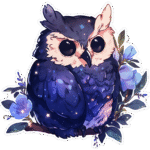NIGHT OWL STICKER
