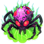SPIDER SKULL STICKER