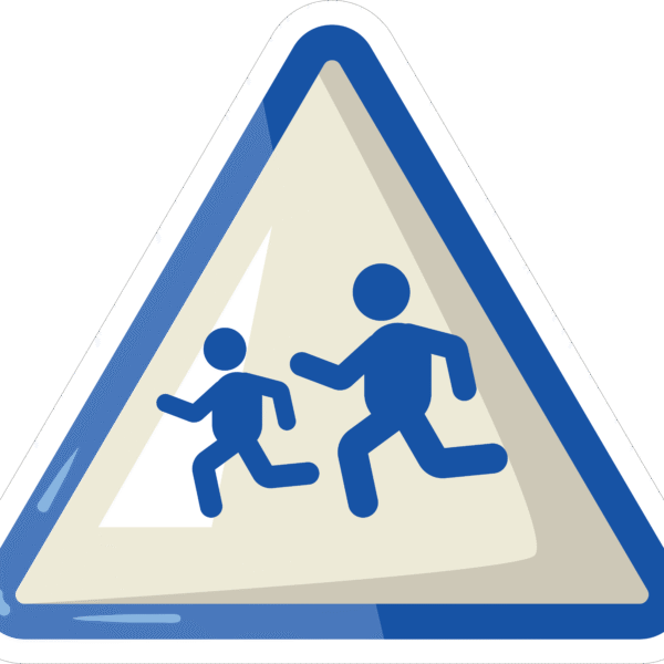 SCHOOL ZONE STICKER