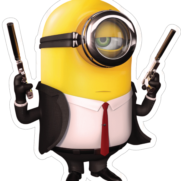 Hitman Minion Sticker