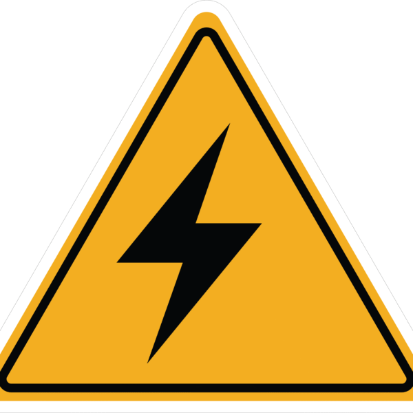 HIGH VOLTAGE STICKER