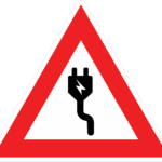 HIGH VOLTAGE STICKER