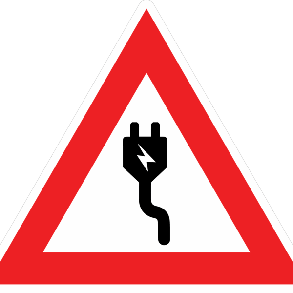 HIGH VOLTAGE STICKER