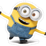 Happy Minion Sticker