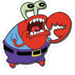 Crabby Sticker