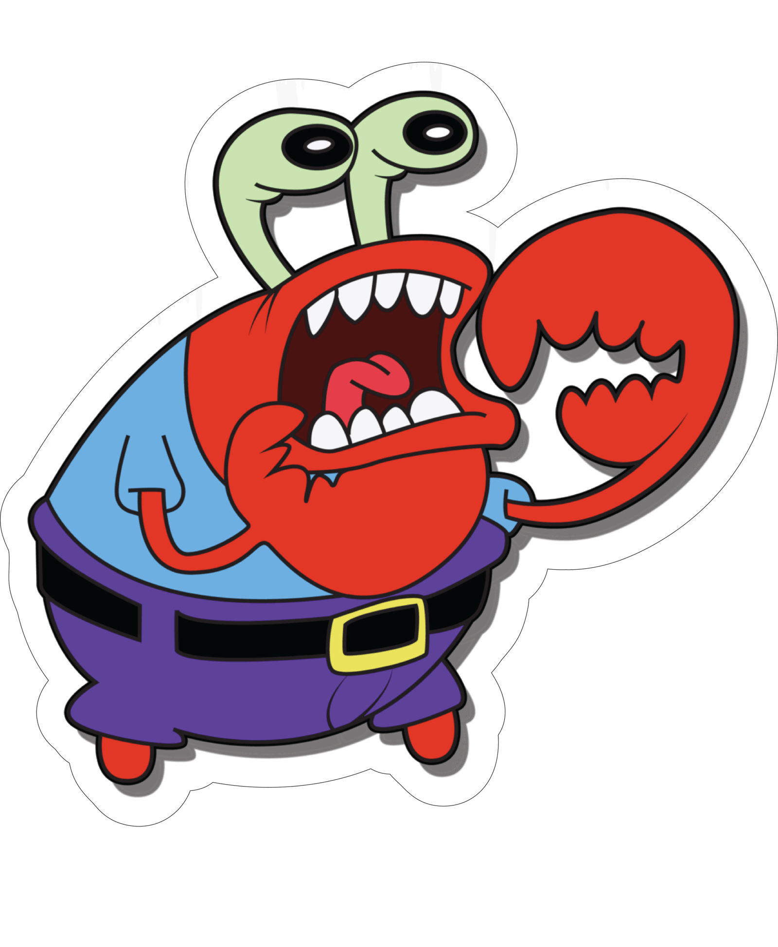 15 Crabby Sticker - Image 1