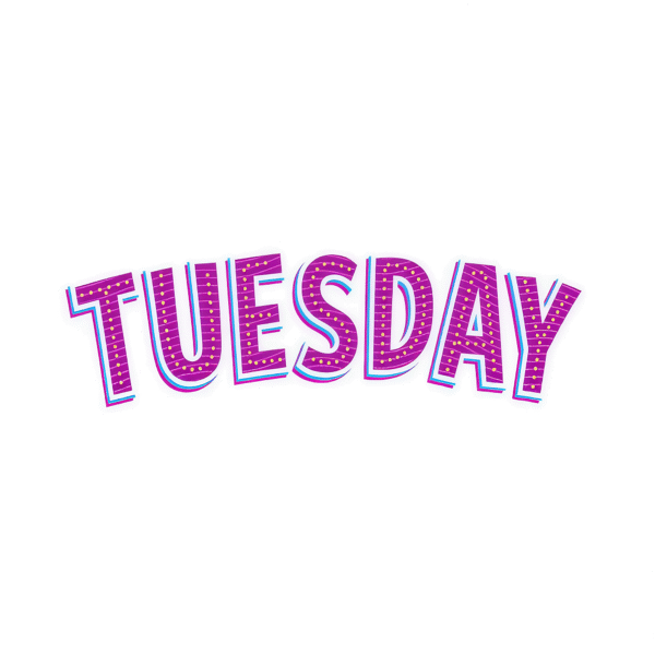 TUESDAY STICKER