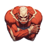 RED MUSCLE STICKER