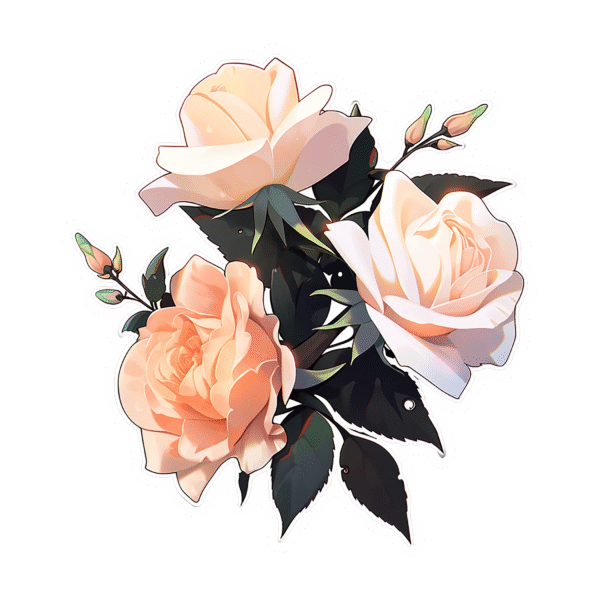 ROSES STICKER