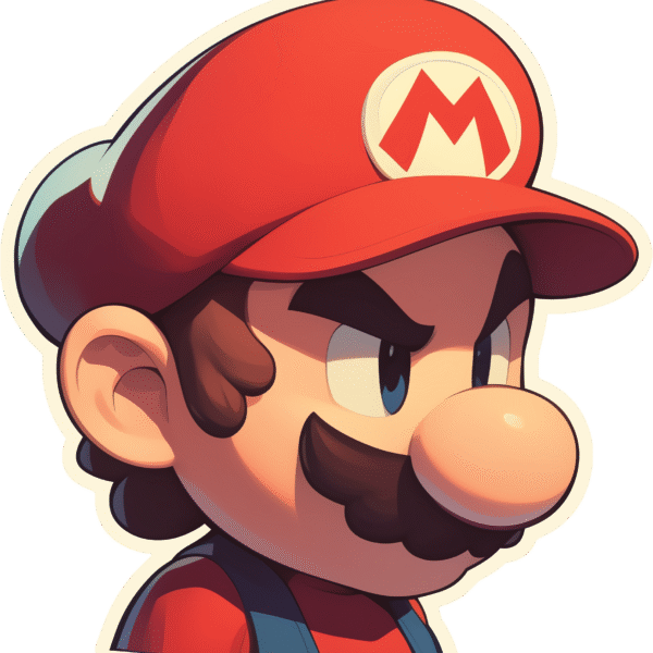 SUPER MARIO STICKER