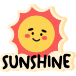 SUNSHINE STICKER