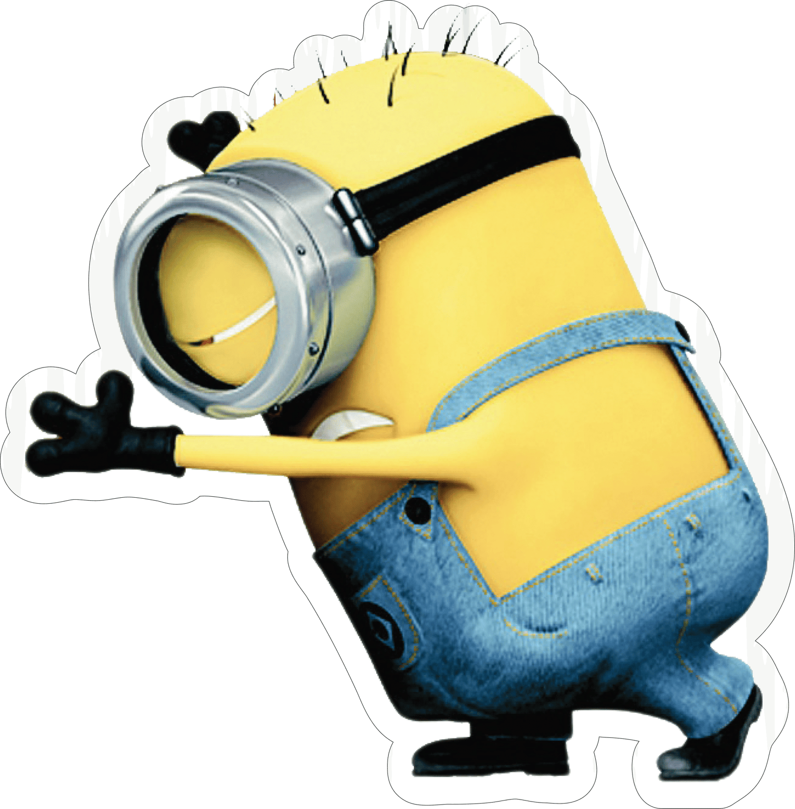 18 Despicable Me Minion Dab Sticker - Image 1