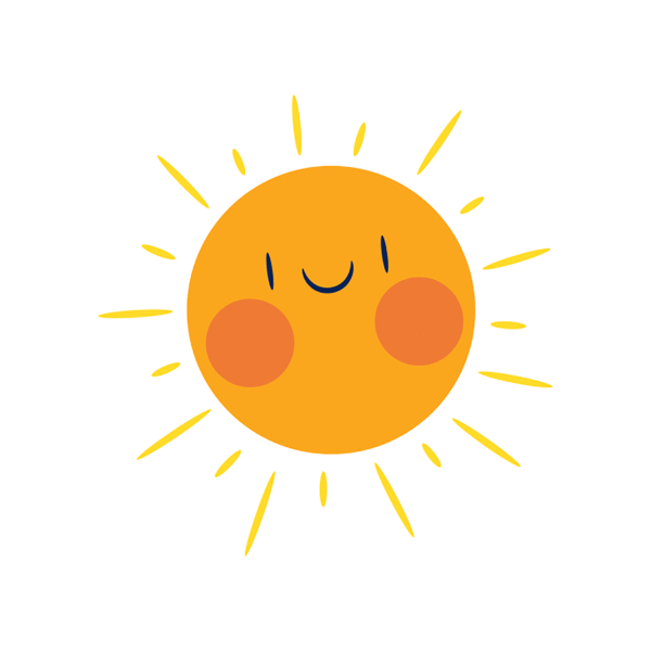SUN STICKER