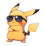 STYLING PIKACHU STICKER