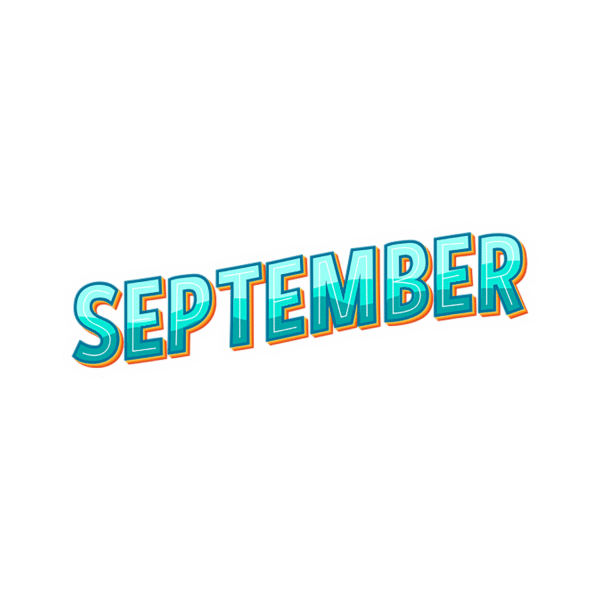 SEPTEMBER STICKER