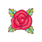 ROSE STICKER
