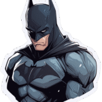 BAT MEN STICKER